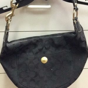 Coach black purse